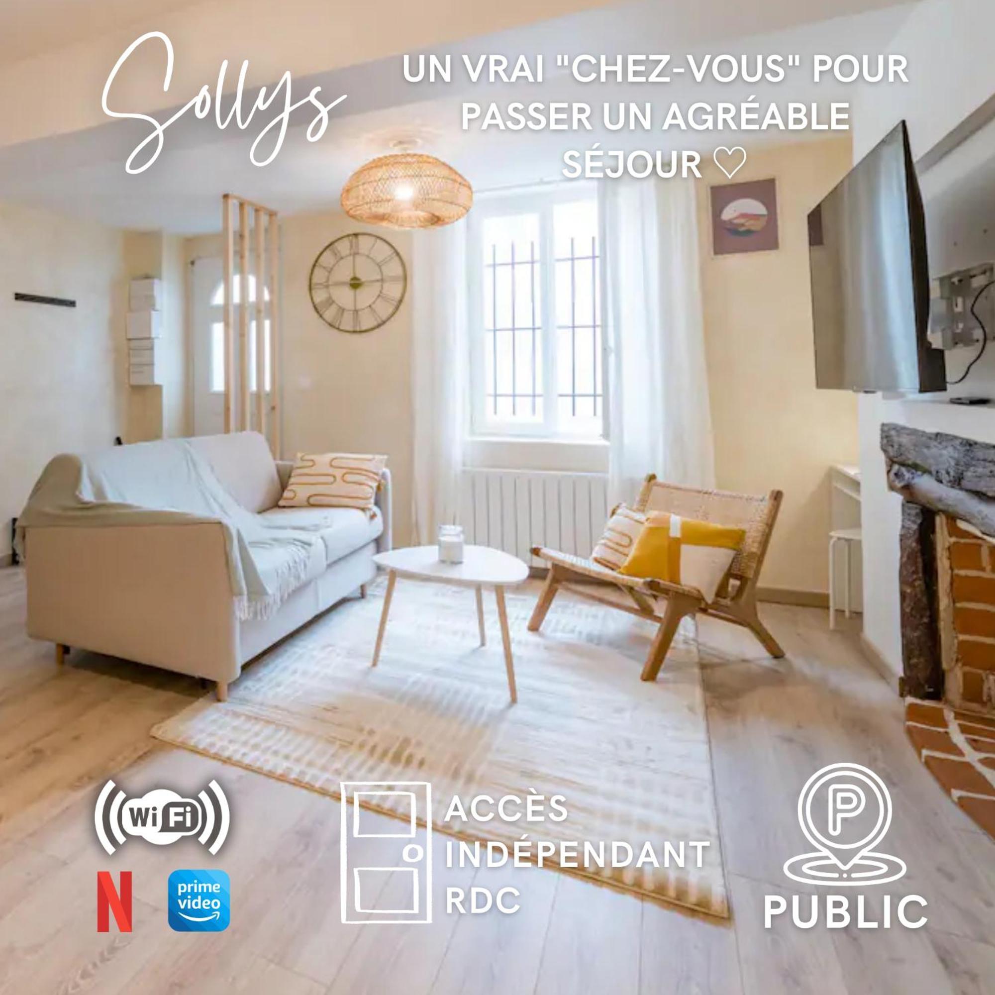 Sollys Apartment Auxerre Bagian luar foto